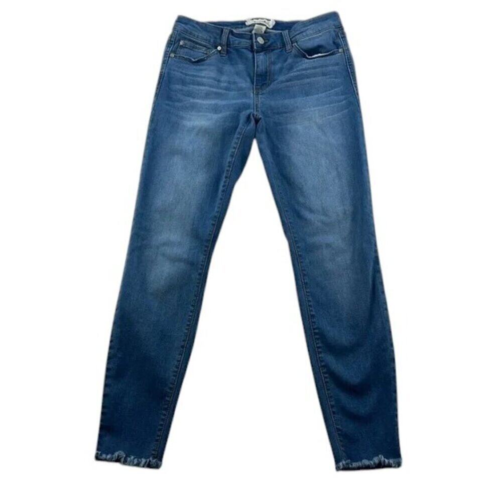 Altar'd State Skinny Jeans Raw Hem Stretch Size 27